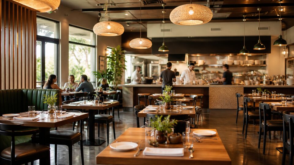 Restaurant dining room