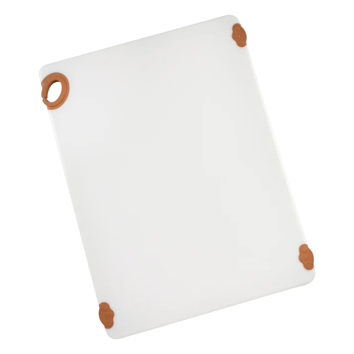 STATIK BOARD Cutting Boards, Colored - 18 x 24 / White/Brown