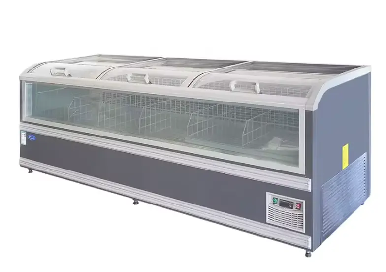 Sliding Doors Classic Island Freezer / 8ft
