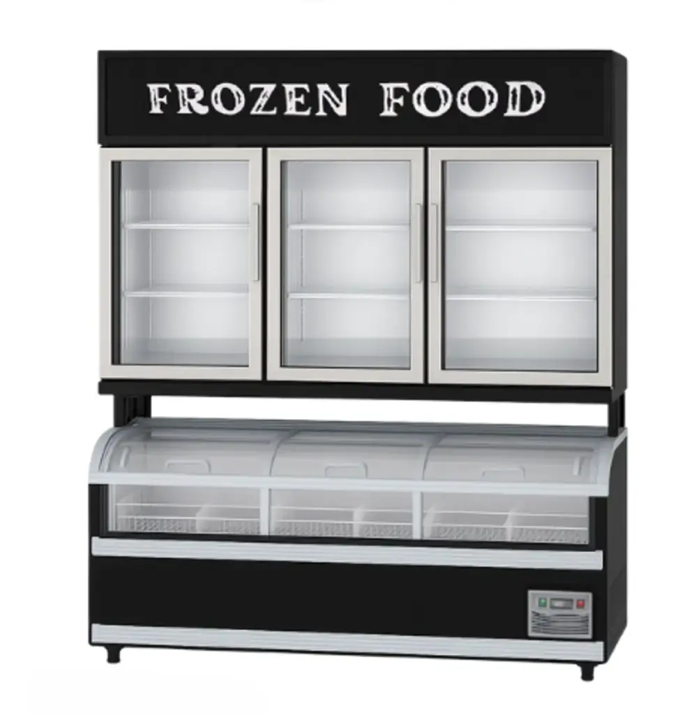 Over/Under Freezer