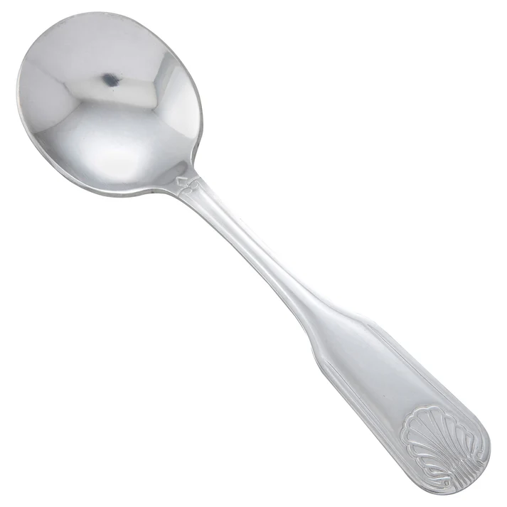 Toulouse Bouillon Spoon, 18/0 Extra Heavyweight