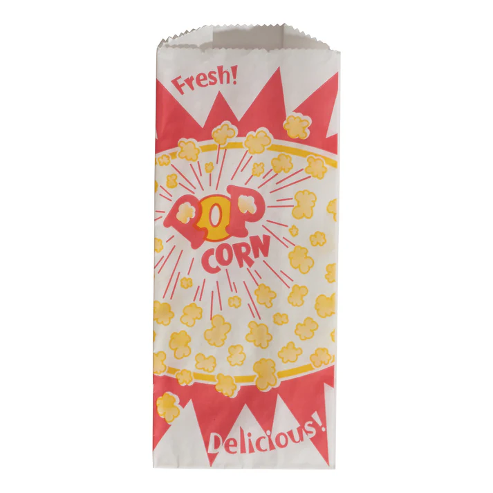 BenchmarkUSA Popcorn Paper Bags - 1,000 pieces/case / 1.5 Oz