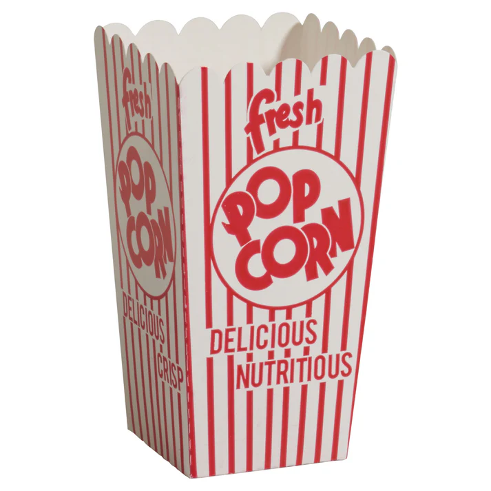 BenchmarkUSA Popcorn Scoop Boxes 500 pieces/case / 1.75 Oz