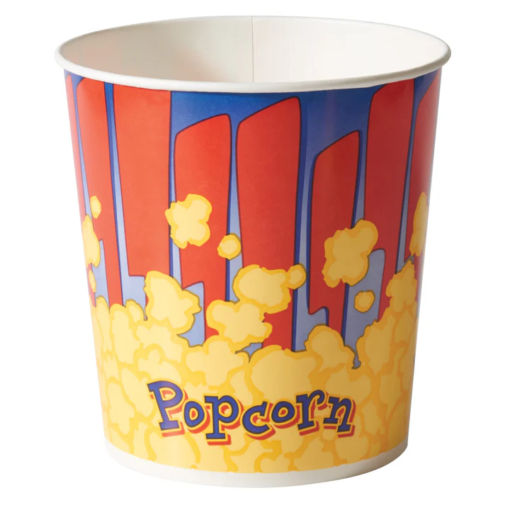 BenchmarkUSA Popcorn Tubs - QTY 500 boxes/case / 85