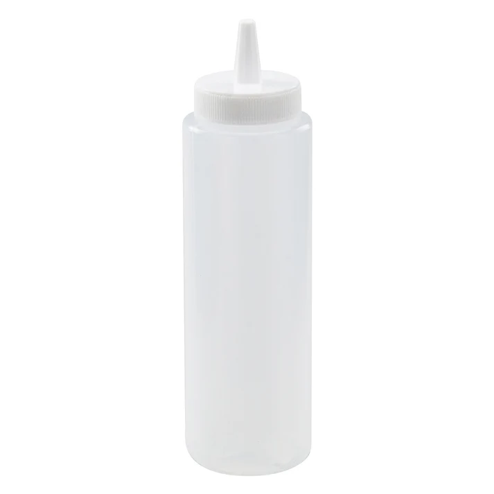 Regular Squeeze Bottles - 12 oz / Clear