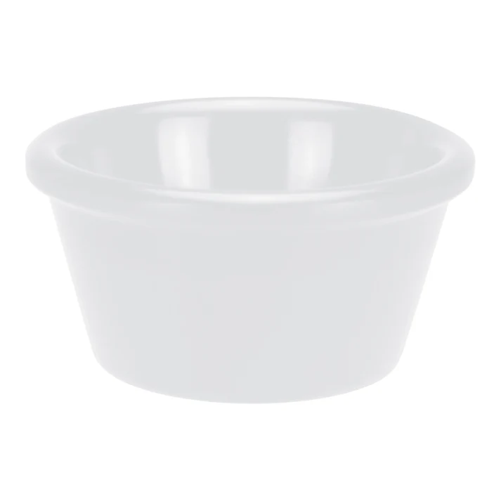 Melamine Ramekin, Plain -  1-1/2 oz / white