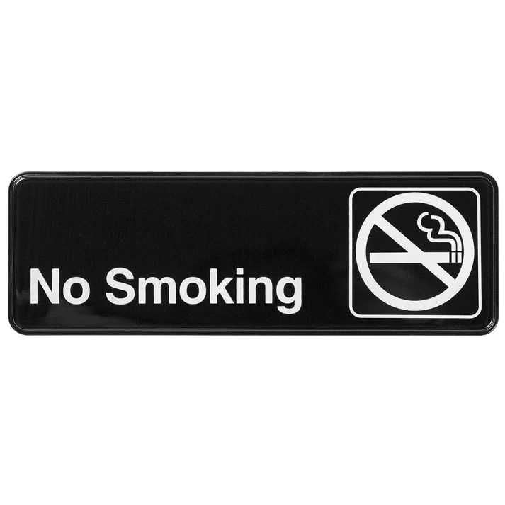 Information Signs 3"x 9" / No Smoking