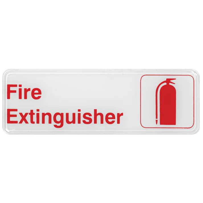 Information Signs 3"x 9" / Fire Extinguisher