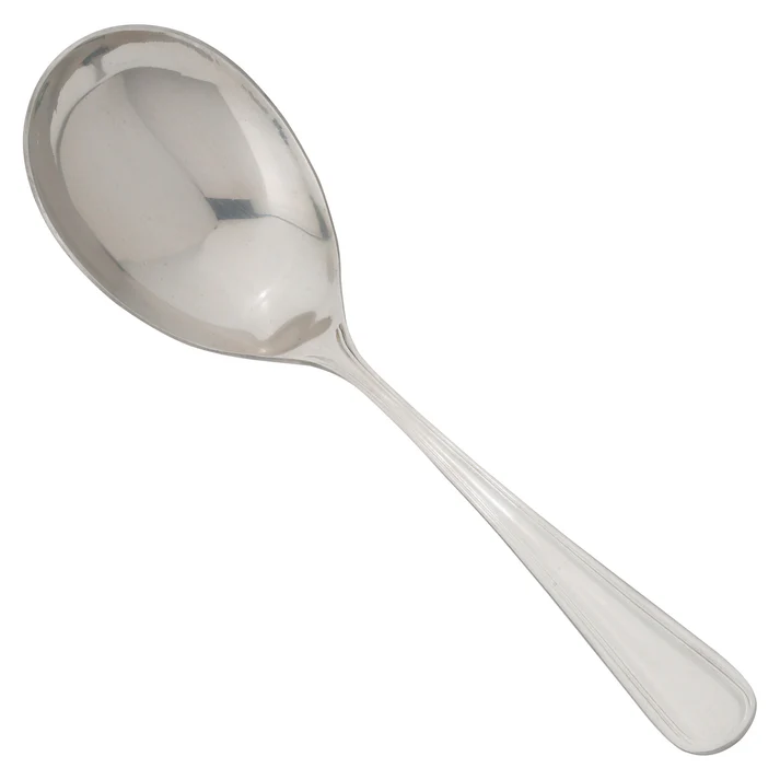 Shangarila Large Bowl Serving Spoon, 18/8 Extra Heavyweight