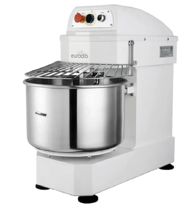 Eurodib LM30TETL Spiral Mixer 30 Qt. Capacity 26.5 Lb. Maximum Kneading Capacity 