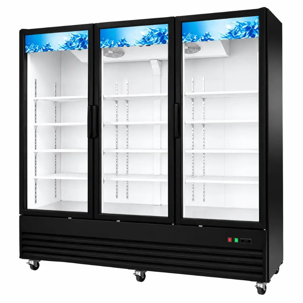 Merchandising Glass Door Freezer