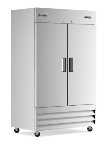 Coldline 54" Two Solid Door Commercial Reach-In Refrigerator - Stainless Steel