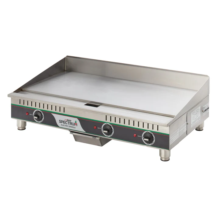 Spectrum 36" Electric Griddle, Two Heat Zones