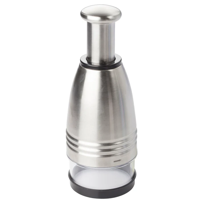Food Chopper, Plastic Base, Stainless Steel