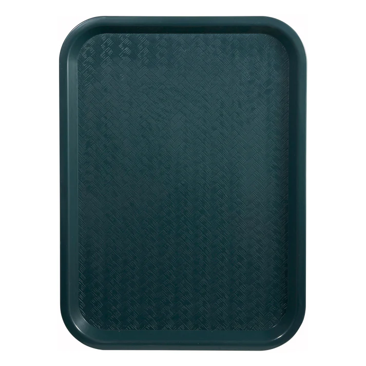High Quality Plastic Cafeteria Tray - 14 x 18, Green