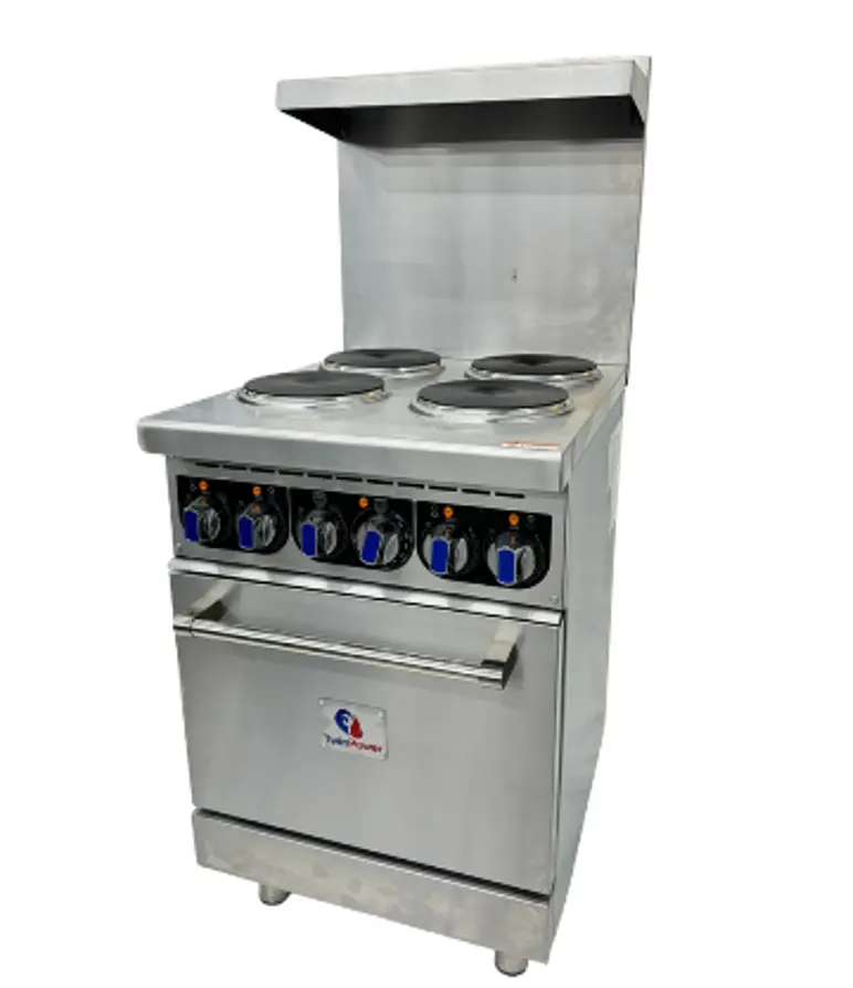 Electric Range 4 Burners