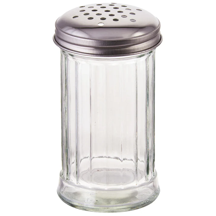 Cheese/Spice Shaker, 12 oz, Perforated Top