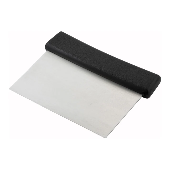 Dough Scraper, Plastic Hdl, S/S Blade