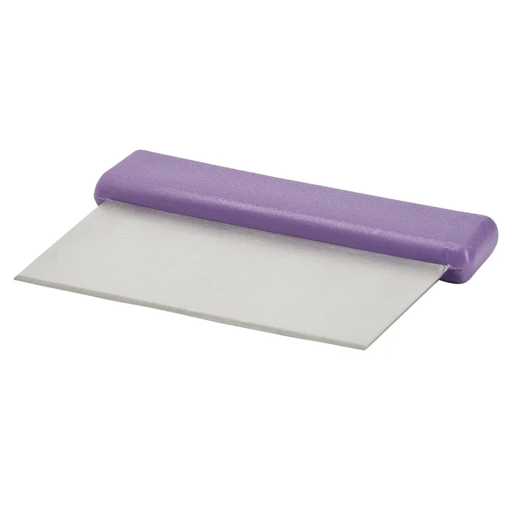 Allergen-Free Dough Scraper, Plastic Handle