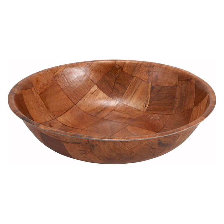 Salad Bowl, Wooden - 10" 
