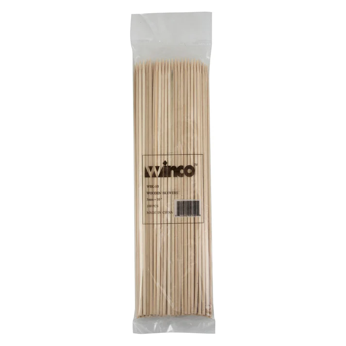  10" Bamboo Skewers, 100/bag