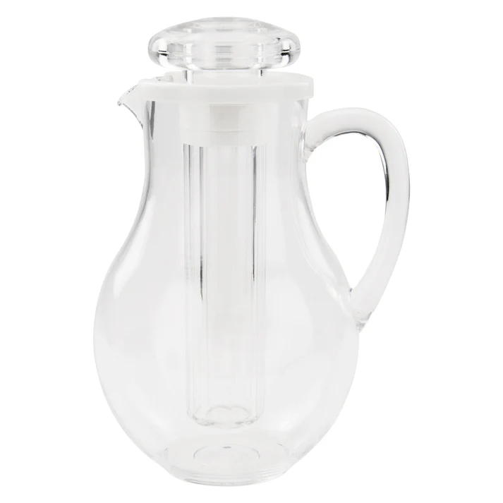 64 oz Water Pitcher with Ice Tube Core