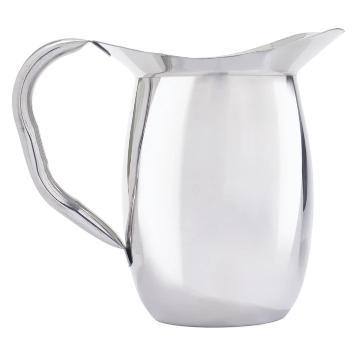 2 Qt S/S Bell Pitcher