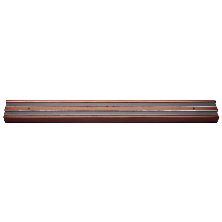  Magnetic Knife Bar, Wooden Base - 12"