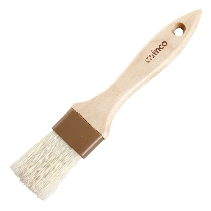 Pastry/Basting Brush with Plastic Ferrule - 1-1/2" Flat