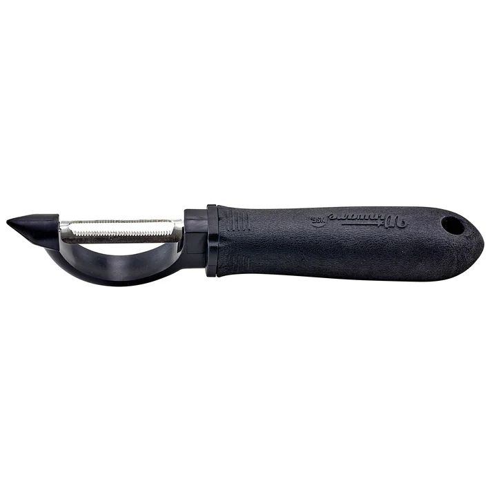 Straight Peeler with Serrated Edge and Soft Grip Handle