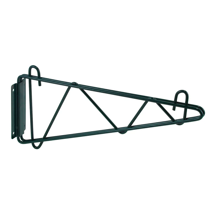Shelving Wall Mount Brackets, Epoxy Coated - 18"