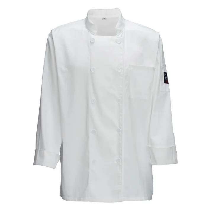 Universal Fit Chef Jacket, White - X-Large