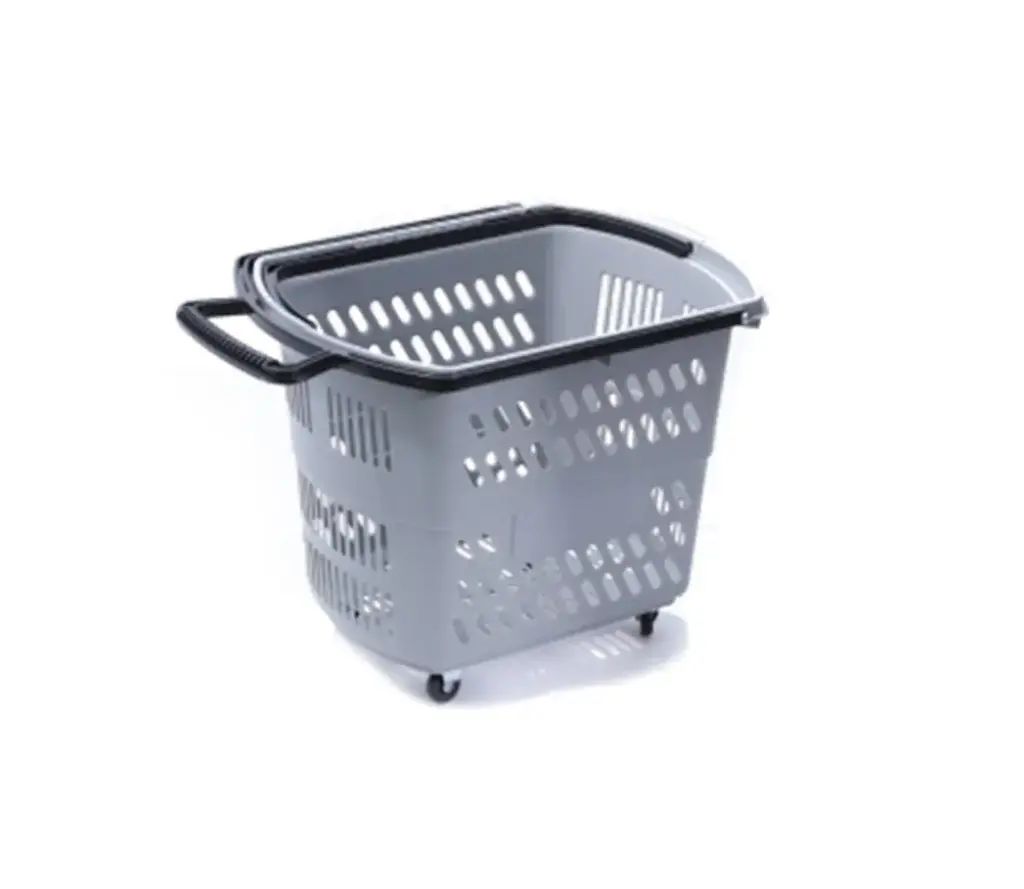 Light Gray Shopping Basket