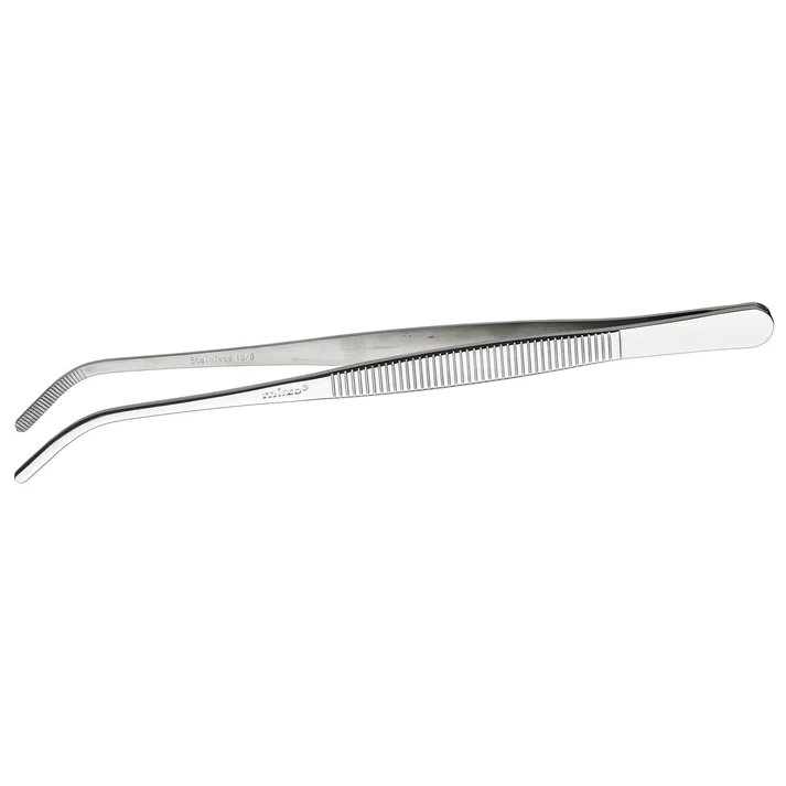 Plating Tongs - Curved, 8-3