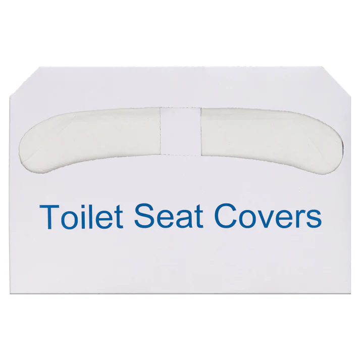 Toilet Seat Covers, Half Fold, 250pcs, Bag