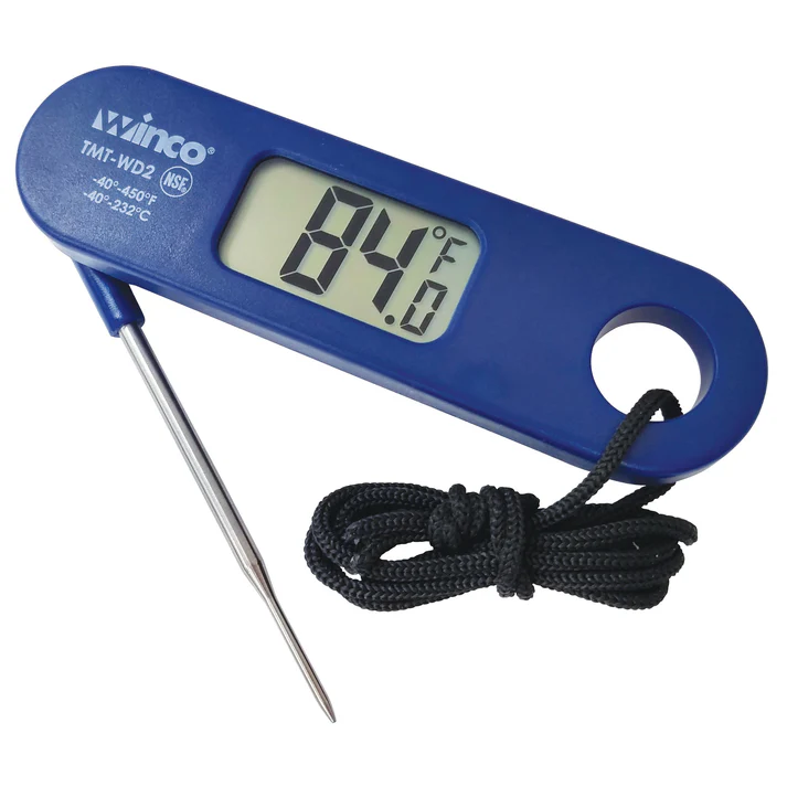  Folding Probe Digital Thermometer