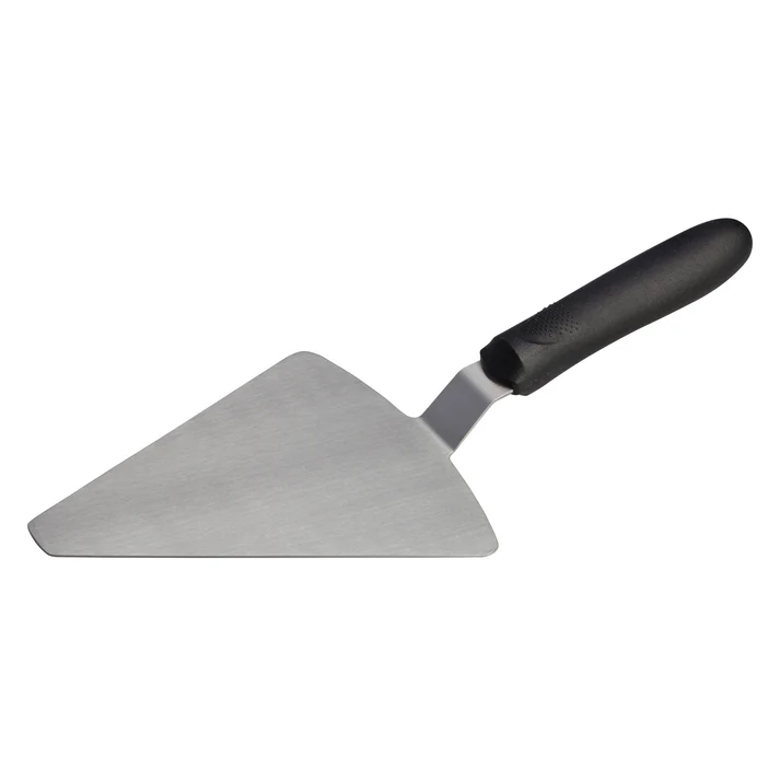 Pizza Server, Black Polypropylene Handle, 6-7/8" x 5-7/8" Blade