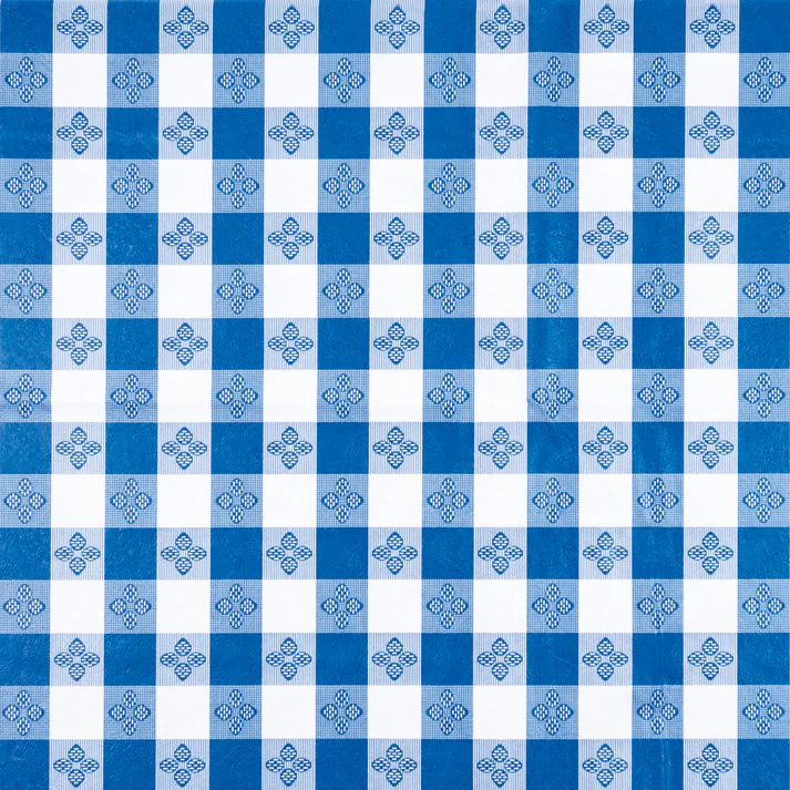 Table Cloth, Square - Blue