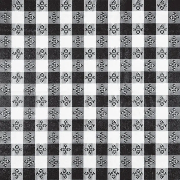  Table Cloth, Rectangle - Black, 52" x 90"