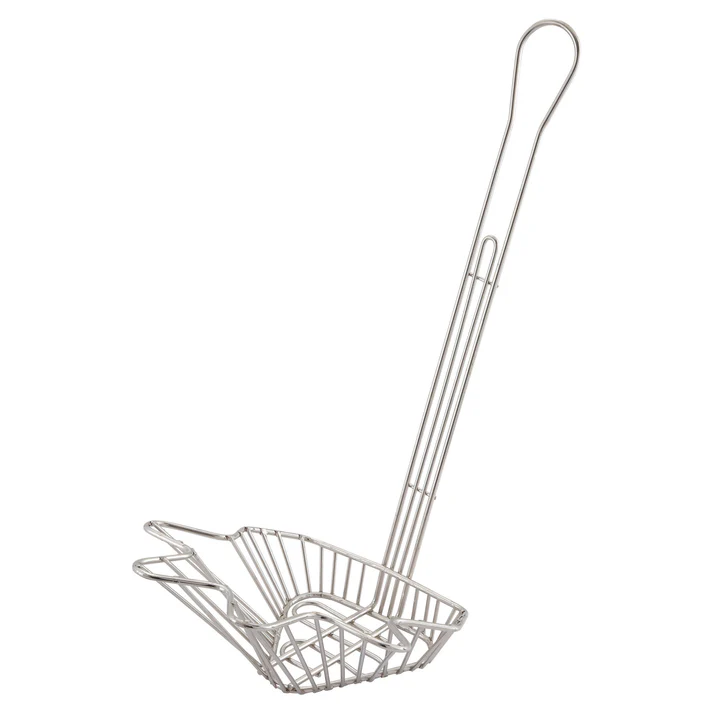 Fry Basket - Taco Bowl - Triangle with 18" Handle