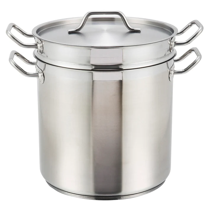 Stainless Steel Steamer/Pasta Cooker - 20 Quart
