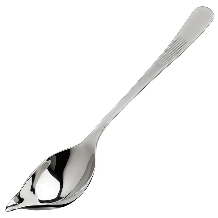 8" Drizzling Plating Spoon with Tapered Spout