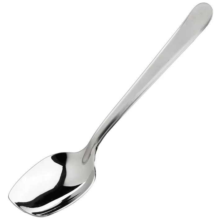 Slanted Plating Spoon - Solid, 8"