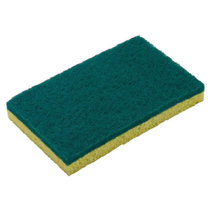 Dual Surface Non-Scratch Scrub Sponge