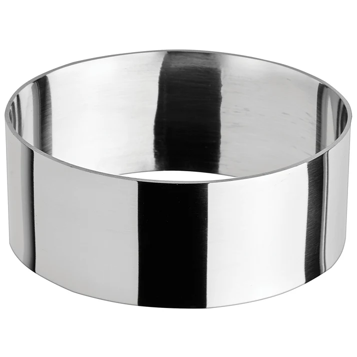 Stainless Steel Pastry Mold - Oval, 3"