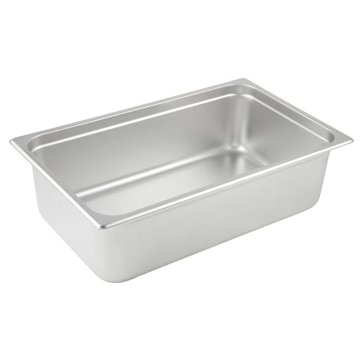 Anti-Jam Steam Pan, 25 Gauge Stainless Steel