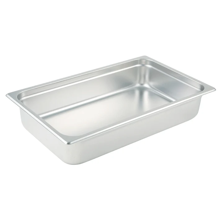 Anti-Jam Steam Pan, 25 Gauge Stainless Steel