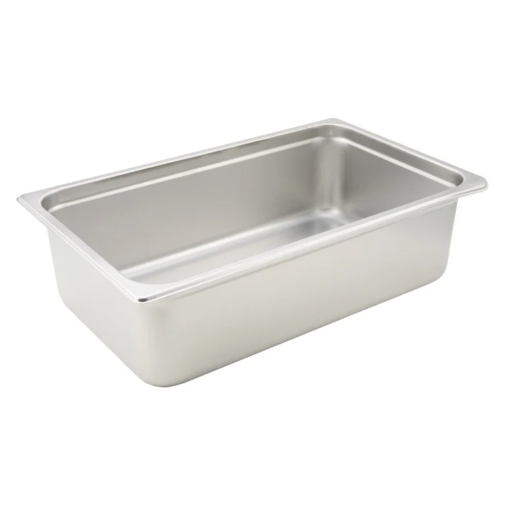 Anti-Jam Steam Pan, 22 Gauge Stainless Steel