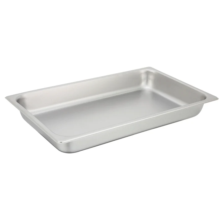 Straight-Sided Steam Pan, 25 Gauge Stainless Steel
