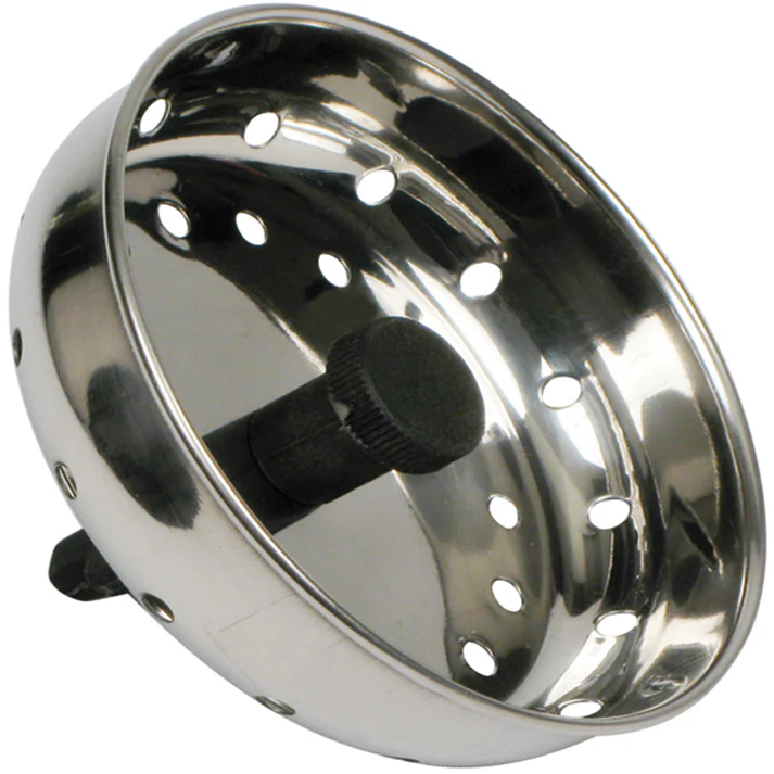 3" Sink Strainer, Stainless Steel